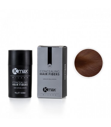 KMAX FIBRAS CAPILARES 15GR COLOR CASTAÑO BRUNO