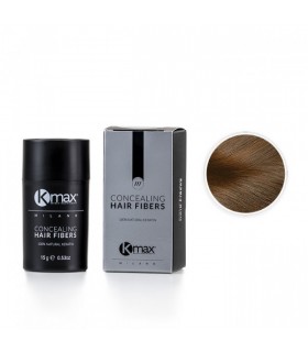KMAX FIBRAS CAPILARES 15GR COLOR CASTAÑO CLARO