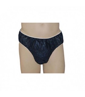 SLIP HOMBRE DESECHABLE AZUL PAQ. 25 U. (ENVOLSADO INDIVIDUAL)