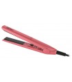 PLANCHA MINI VIAJE CON PLACAS DE CERÁMICA BASCULANTES ROSA SALMON