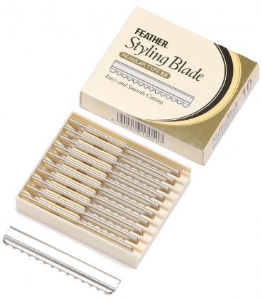 HOJAS RECAMBIO FEATHER STYLING BLADE - CAJITA 10U